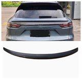 Rear Trunk Spoiler Tail Wing A For 2019-2025 Porsche Cayenne True Carbon Fiber