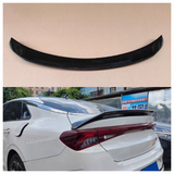 For 2021-24 2023 Kia K5 Gloss Black ABS Rear Trunk Spoiler Lip Tail Wing Trim A