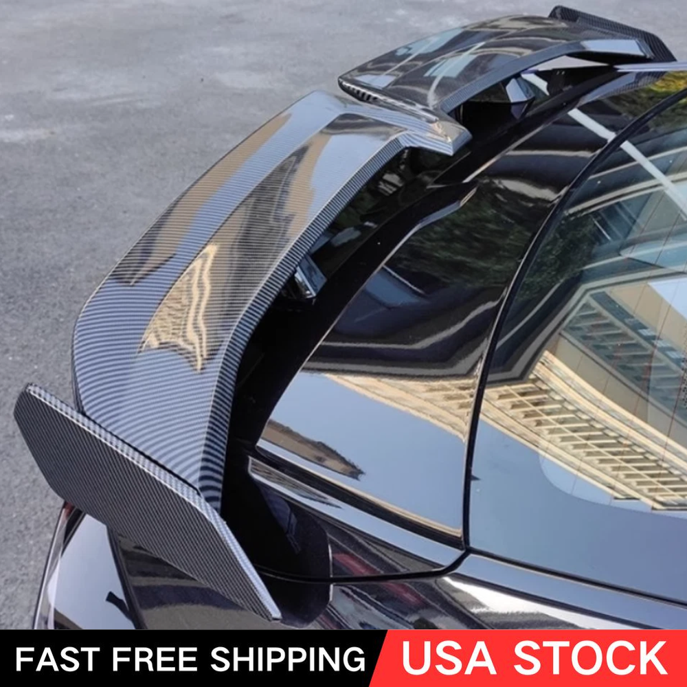 55'' Carbon Fiber Style Rear Trunk Wing Spoiler for Audi A6 Sedan 1995-2025