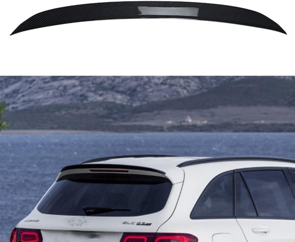 Black Rear Trunk Lip Spoiler for Mercedes-Benz X253 GLC300 GLC43 AMG 2016-2022