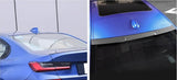 For BMW 3 Series M3 2013-2019 Dry Carbon Fiber Roof Trunk Spoiler Wing Flap 1PCS