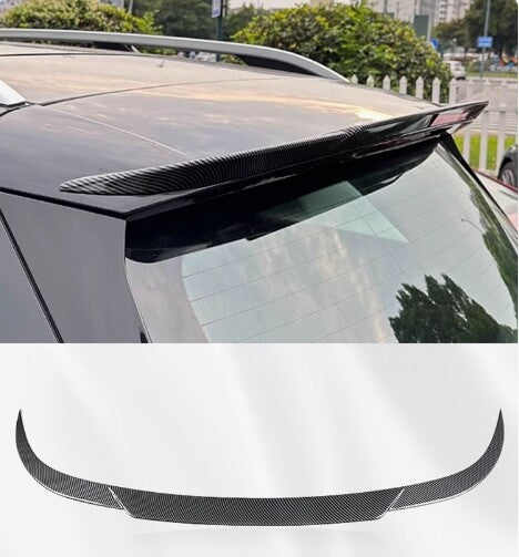 Rear Roof Trunk Lip Spoiler Wing For Mercedes Benz GLE 2020-24 Carbon Fibre ABS