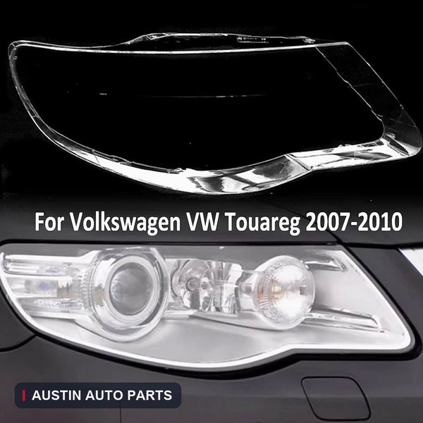 Fits Volkswagen VW Touareg 07-10 Right Auto Headlamp Cover Shade Headlight Lens