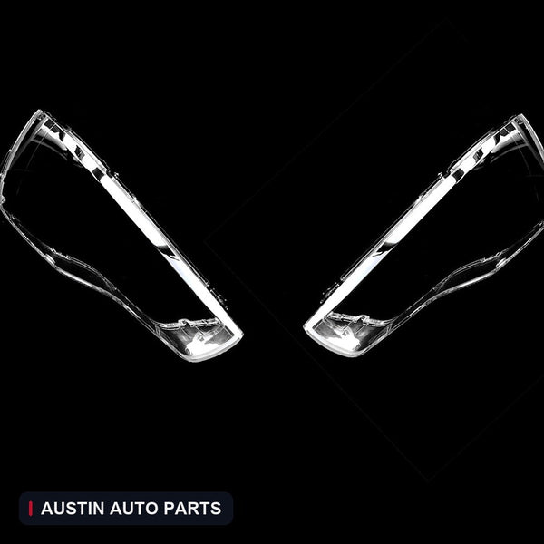 Fits Audi A1 2011-2014 Headlight Headlamp Lens Cover Left Right Side 2Pcs