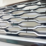 Front Bumper Grille Mesh Grill For LR Range Rover Vogue L405 2013-2017 Silver