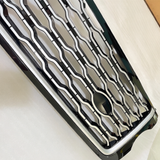 Front Bumper Grille Mesh Grill For LR Range Rover Vogue L405 2013-2017 Silver