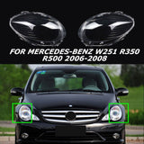 For Mercedes Benz W251 R350 R500 2006-2008 Headlight Lens Headlamp Shell Cover