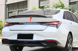 For 2021-2024 Hyundai Elantra Sedan Rear Spoiler Wing Unpainted Trunk 4DR