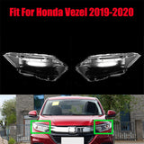 Fits Honda Vezel/HR-V 2019-2020 Headlight Headlamp Clear Lens Cover Pair