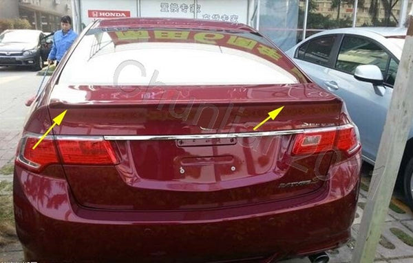 for 2009-2014 ACURA TSX CU1 CU2(ACCORD EURO) Rear Trunk Lip Wing Spoiler Unpaint