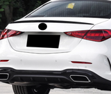 For 2022-2024 Mercedes-Benz C-Class W206 Sedan ABS Black Rear Spoiler