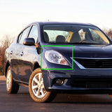 Right Auto Lampshade Lens Headlight Cover Transparent for Sunny Versa 2012-2014