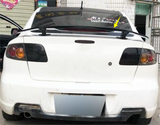 Glossy Black Universal Rear Wing Spoiler General For Honda Accord Sedan W/ Light