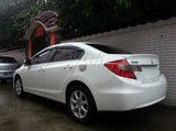 for 2012-2013 Honda Civic Sedan 4DR Rear Factory Style Spoiler Wing Plastic