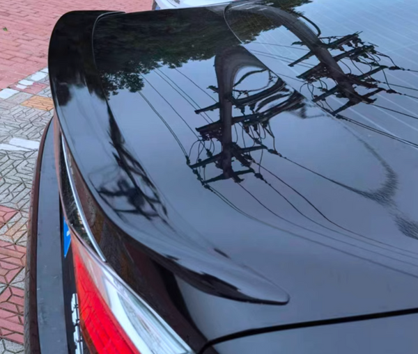 For 2013-2018 Lexus ES 300h 350 Sedan Glossy Black Rear Trunk Spoiler Wing Lip