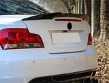 For 2007-2013 BMW 1 Series E82 E88 Coupe 2DR Rear Trunk Unpainted Spoiler Wing