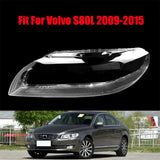 For Volvo S80L 2009-2015 Headlight Headlamp Clear Lens Left Cover
