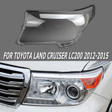 Fits Toyota Land Cruiser LC200 2012-2015 Left Headlight Lens Cover Headlamp