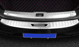 2PCS For 18-20 Volvo S90 Inner & Outer Rear Bumper Protector Sill Plate Trim A