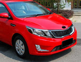 for Kia K2 09 -2012 1Pair Transparent Auto Front Headlight Lens Cover Shell