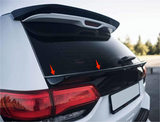 For 2013-2021 Jeep Grand Cherokee 1pcs Unpainted Rear Mid Spoiler Lip ABS