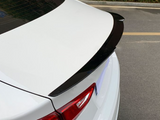 For 2016-2024 Chevrolet Chevy Malibu M4 Style Rear Spoiler Wing Lip Glossy Black