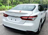 For 2018-2024 Toyota Camry Sedan Rear Trunk Style Wing Spoiler C Pearl White