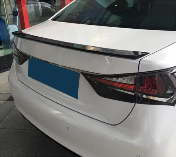 For 2013-2020 Lexus GS350 450H GS F Glossy Black Rear Trunk Spoiler Wing Lip