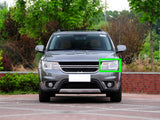 Fits Dodge JCUV Journey 2009-2015 Headlight Headlamp Clear Lens Left Cover