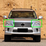 Left Right Headlight Lens Cover Replacement For 2012-2015 Lexus LX570 Clear