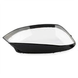 Fits Volkswagen VW Golf 7 14-17 Pair Front Clear Headlight Lampshade Lense Cover