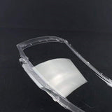 for Kia K2 09 -2012 1Pair Transparent Auto Front Headlight Lens Cover Shell