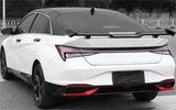 For Acura TSX (ACCORD EURO) Sedan TRD Rear Spoiler Style Unpainted Universal