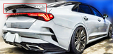 For 2021-2024 Kia K5 Optima Sedan Glossy Black Rear Trunk Spoiler R Style