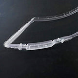 for Kia K2 09 -2012 1Pair Transparent Auto Front Headlight Lens Cover Shell