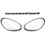 Fits Porsche Macan Cayman 987 09-12 Headlight Headlamp Lens Cover Left Right