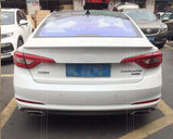 For 2015-2017 Hyundai Sonata MK9 Sedan Rear Trunk B Spoiler Wing Unpainted