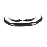 For BMW 5 Series M5 18-23 Dry Carbon Fiber Front Bumper Lip Spoiler Bodykit 3PCS