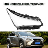 Fits Lexus NX200/NX300h/200t 2014-2017 Headlight Headlamp Clear Lens Right Cover