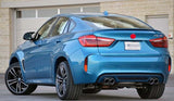 for 2015-2018 BMW X6 F16 Spoiler Wing ABS Factory Style ABS Trunk Lip Unpainted
