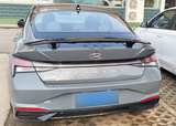 For 2021-2024 Hyundai Elantra BLACK AL Style ABS Rear Spoiler Wing