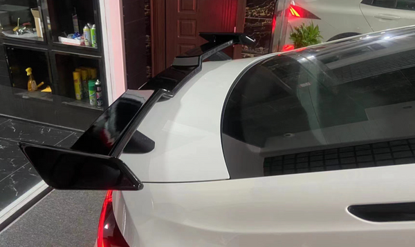 For Mazda 6 Sedan TRD Style ABS Rear Trunk General Wing Spoiler Universal Black