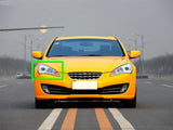 Fits Hyundai Rohens Coupe 2009-2010 Headlight Headlamp Clear Lens Right Cover
