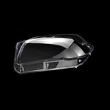 Fits BMW 5 Series F10 F18 2011-2017 Pair Transparent Headlight Cover Shell Lens