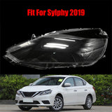 for Nissa Sylphy/Sentra 2019 Headlight Headlamp Clear Lens Left Cover