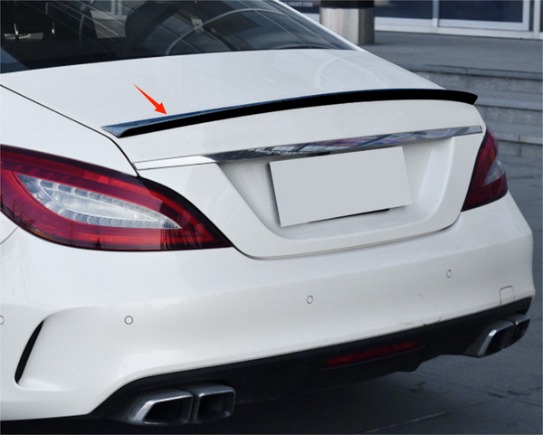 For 2012-2017 Mercedes-Benz CLS Class W218 Rear Spoiler Wing Glossy Black