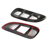 For 2018-2020 Porsche 718 Boxster Cayman Carbon Fiber Side Fender Air Vent Cover