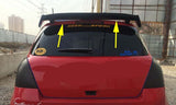 For 2007-2018 Suzuki Swift Hatchback Rear Trunk Spoiler Wing Factory Style 5DR