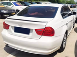 For 2005-2012 BMW 3 Series E90 M3 Style Sedan 4-Door Rear Spoiler Wing ABS Black