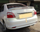 for 2006-2013 Toyota Yaris Sedan Factory Style Boot Lip Wing Spoiler with Light